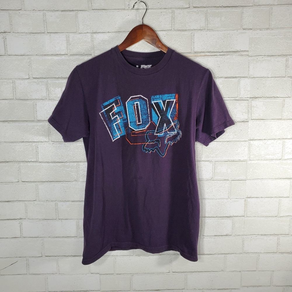 Fox Purple Short Sleeve Tee